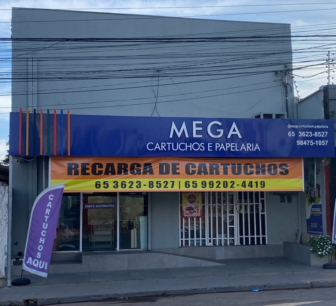Loja Mega Cartuchos & Papelaria em Cuiabá - MT